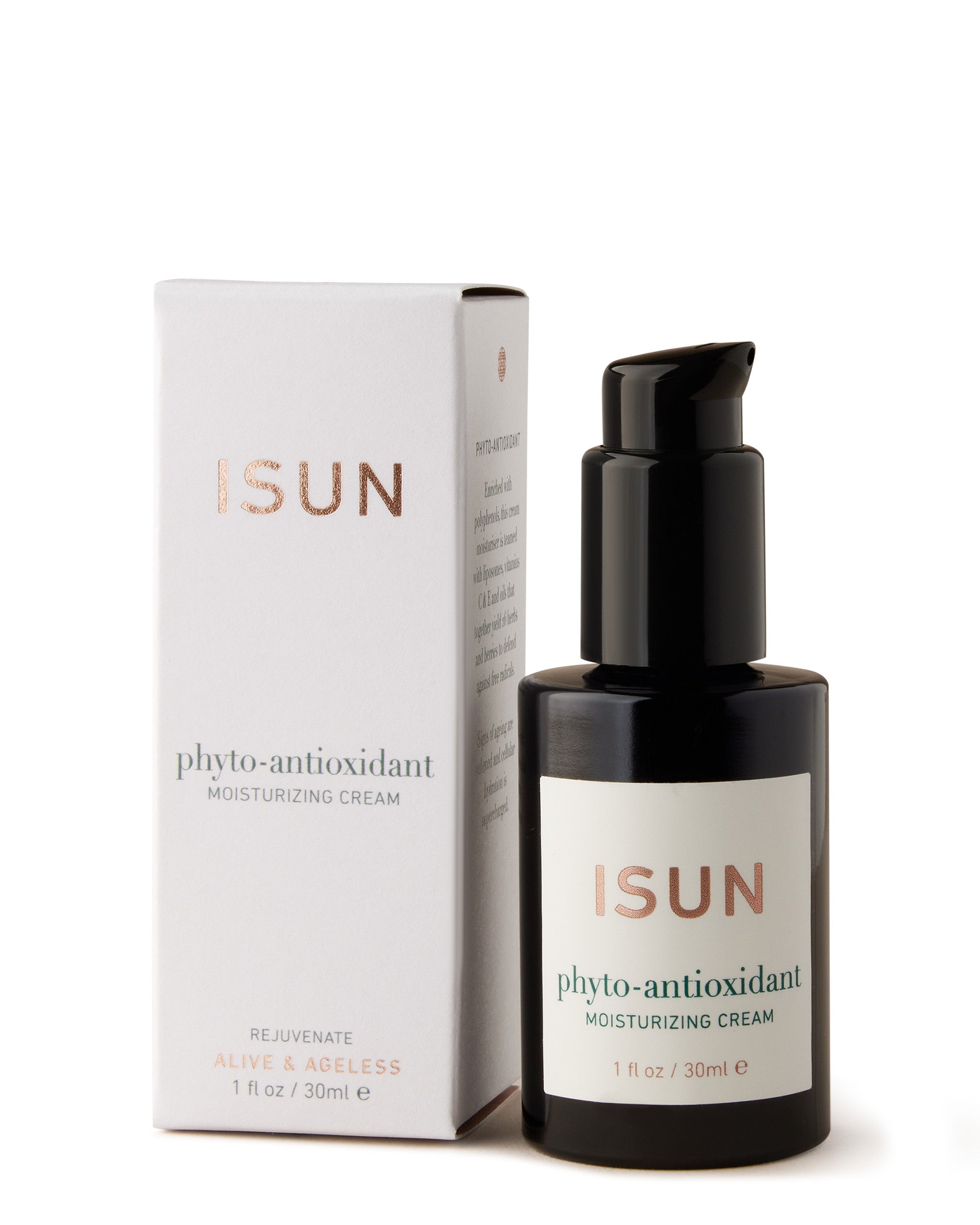 ISUN Phyto-Antioxidant Moisturizing Cream Bottle with Box.